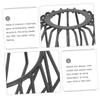 ARTIBETTER 2pcs Sturdy Iron Lampshade Covers Hollow Ceiling Light Shade Decorative Chandelier Shade for Dining Easy-clean Chandelier Lampshade view 4