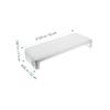 CIYODO Elevated Monitor Stand Computer Stand for Desk Monitor Mount Nonslip Tabletop Rack view 4