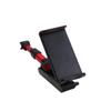 Mikikit 360degree Car Back Seat Phone Holder Bracket for Mobile Devices Fits Phones Easy Installation Rotates for Optimal Viewing Stylish Red Design view 1