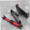 Mikikit 360degree Car Back Seat Phone Holder Bracket for Mobile Devices Fits Phones Easy Installation Rotates for Optimal Viewing Stylish Red Design view 3