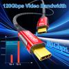 USB4 80Gbps for Thunderbolt 5 Cable 3.3FT, 8K 165Hz, 4K 540Hz, 16K 60Hz, Triple 4K 144Hz, 120Gbps Bandwidth, PD 240W USB C Display Cable for iPhone 17, Razer Blade, SSD, Thunderbolt 4, Mac mini M4 view 2