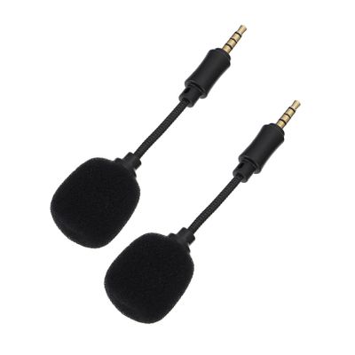 GOOHOCHY 2pcs Microphone for Vlogging Portable Noise Canceling Singing Mic for Live Streaming Computer Recording