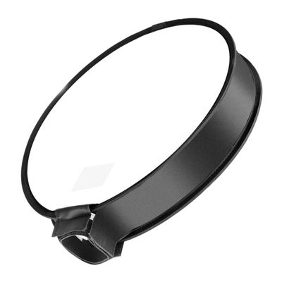 Hemobllo Portable Soft Light Diffuser Flash Lamp Shade for Photography Easy to Install Round Design for DSLR Camera Flashes and Studio Lighting