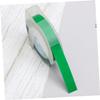 CIYODO Stylish Embossing Label Printer Tape Self-Adhesive Green Manual Labels for Use Pet Material Easy to Carry Printing view 3