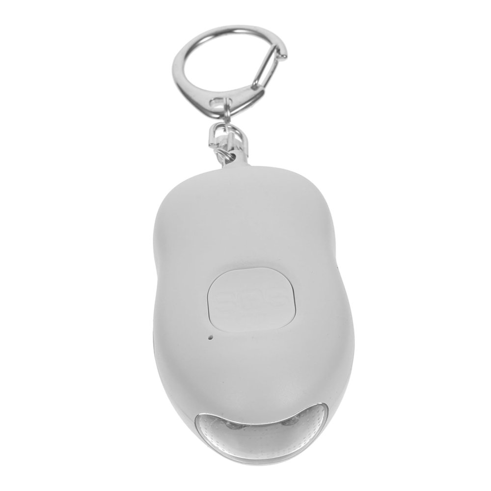 CIYODO 1pc Mini Personal Safety Alarm Led Flashlight Compact Emergency Device for Women Girls and Lightweight Self- Alarm Keychain for Bags and Pockets