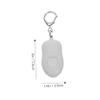 CIYODO 1pc Mini Personal Safety Alarm Led Flashlight Compact Emergency Device for Women Girls and Lightweight Self- Alarm Keychain for Bags and Pockets view 2