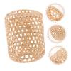 ULDIGI Rustic Hand-woven Pendant Lamp Shade Decorative Ceiling Light Cover for Home Office Restaurant and Bedroom Softens Light and Style Replacement Lampshade view 2