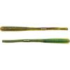 6.5" Finesse Worm-Brown/Chartreuse view 1
