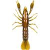 3.8 Crawfish Unrigged-Green/Brown view 1