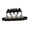 FELTECHELECTR Rv Power Distribution Block Marine Bus Bar 4 Distribution Blocks 5/16'' Bolt 48v Dc 250a Waterproof Abs Cover Excellent Conductivity view 4