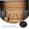 Mikikit 8pcs Durable Recessed Speaker Handles Lightweight Abs Audio Handles for Loudspeakers Practical Pulls for Easy Carrying and Installation Black Color view 2
