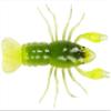 2.8 Crawfish Unrigged-Chartreuse/Green view 1