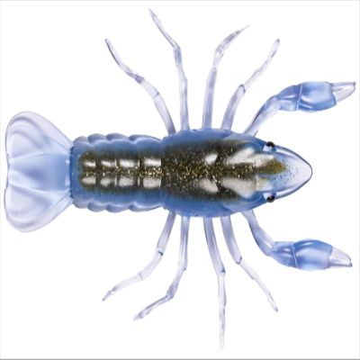 2.8 Crawfish Unrigged-Blue/Green