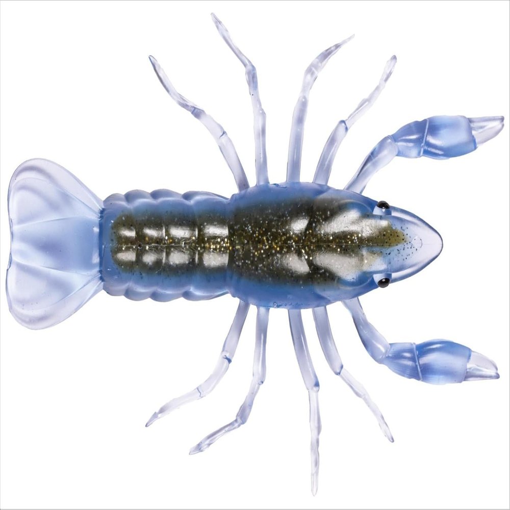 2.8 Crawfish Unrigged-Blue/Green