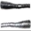 5.5" Finesse Worm-blk/Silver view 1