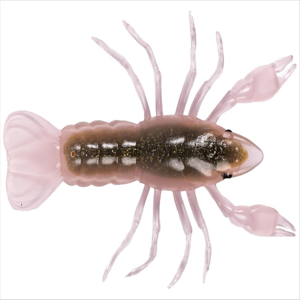 3.8 Crawfish Unrigged-Natural/Pumpkin