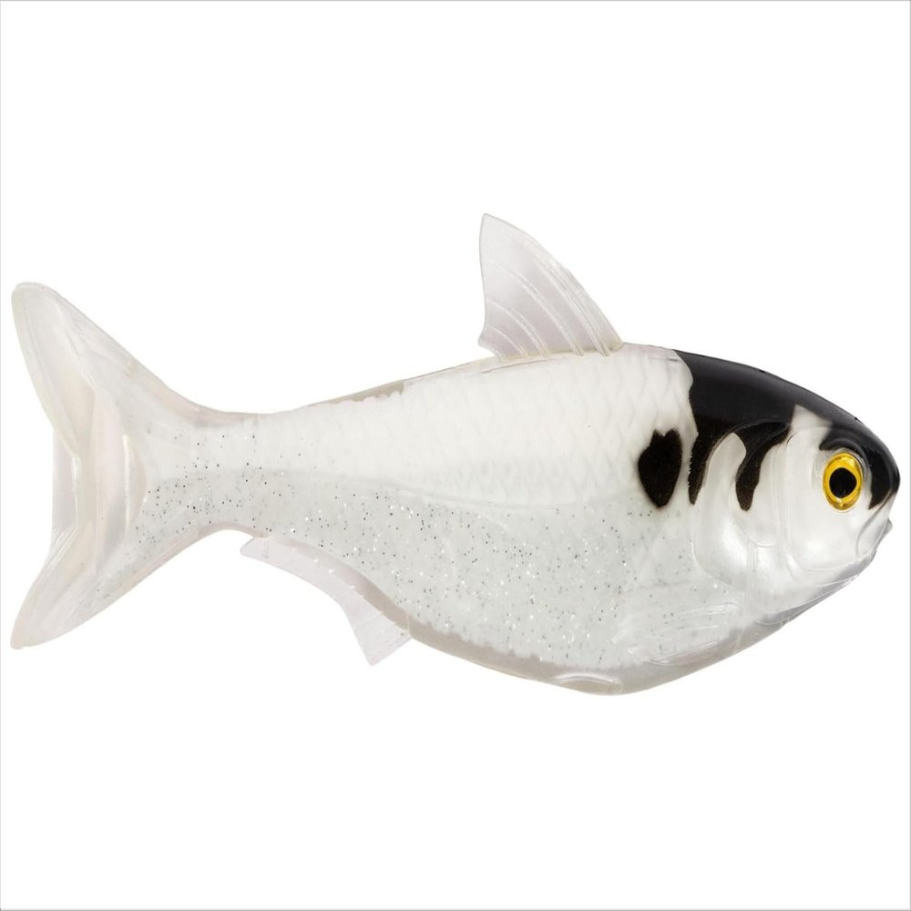 6.5 Shad Unrigged-White/Albino