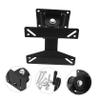 Hemobllo Tv Wall Mount Bracket Compatible Black Heavy Duty Stand Swivel and Tilt Monitor Mount for Living Bedroom Office view 4