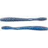 4.5" Straight Tail Worm-Silver/Blue view 1