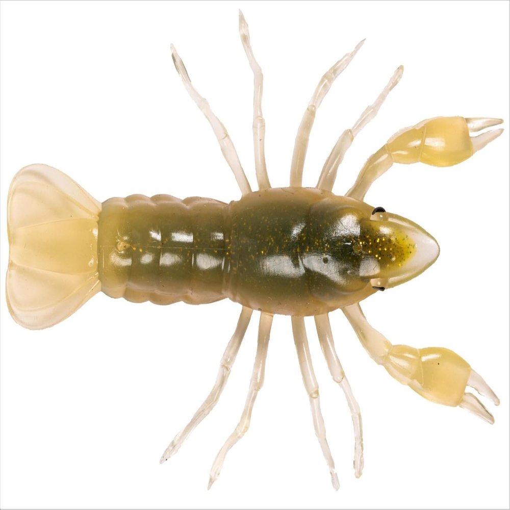 2.8 Crawfish Unrigged-Yellow/Pumpkin