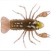 3.8 Crawfish Unrigged-Natural/Yellow-5CT view 1