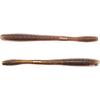 6.5" Straight Tail Worm-Brown/blk view 1