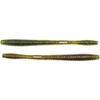 4.5" Straight Tail Worm-Green/Red view 1