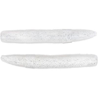 4" Stick Worm-White/Albino
