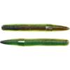 3" Stick Worm-Brown/Chartreuse view 1