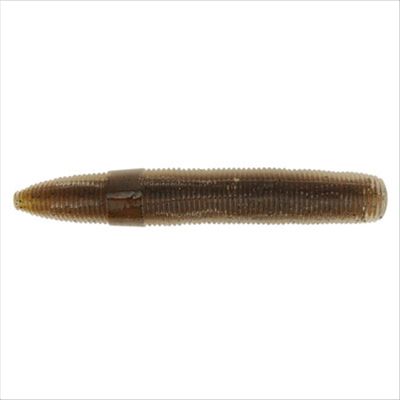 5" Stick Worm-Brown/blk