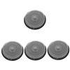 ARTIBETTER 4pcs Cd Storage Container Material Disc Holder for up to Compact Organizer for Music Games and Software for Home and Travel Use view 1