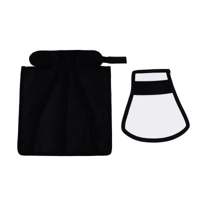 KICHOUSE 2pcs Light Diffuser Reflector for Photography Portable Soft Flash Light Barrier with Angles for Studio and Outdoor Use Durable and Lightweight Design