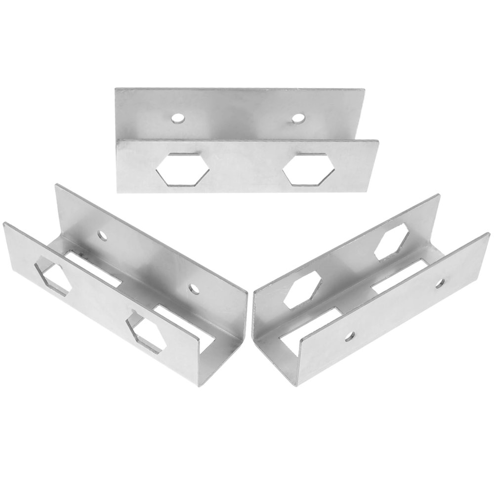 BRIGHTFUFU 3pcs Under Desk Laptop Rack Adjustable Laptop Mount Stand Sturdy Notebook Holder for Office Light Portable