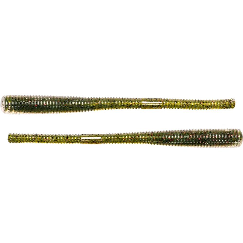 4.5" Finesse Worm-Green/Red