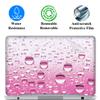 15 15.6 Inch Laptop Skin Sticker Cover Premium Sticker Cover Art Decal Decorative (Included 2 Wrist Pad Skins) - Pink Water Bubbles view 2