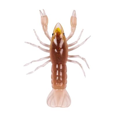 2.8 Crawfish Unrigged-Brown/Yellow