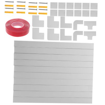FELTECHELECTR Thick Fire Retardant Self-Adhesive Wire Hider Raceway Kit Cable Concealer