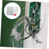 FELTECHELECTR Thick Fire Retardant Self-Adhesive Wire Hider Raceway Kit Cable Concealer view 4