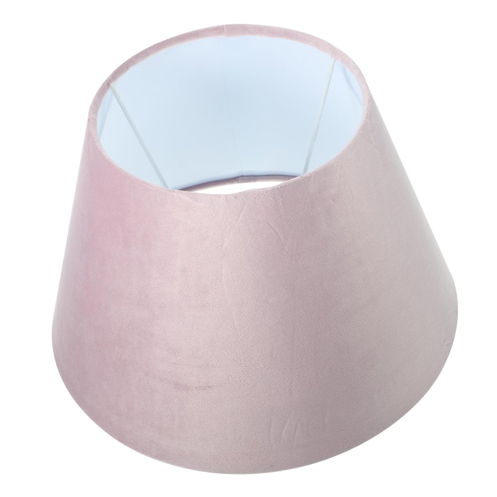 SEWOART Lamp Shade Cover for Sockets Pink Replacement Shade Soft Light for Bedroom Living Room Study Elegant European Design Comfortable