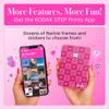 Kodak x Barbie Instant Smartphone Barbie Photo Printer - Portable, Color, Wireless - Zink 2x3 Sticky-Back Photos - Print from iOS & Android Devices with Fun Editing App - Iconic Style view 4