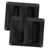 HOMOCONO 4pcs Speaker Parts Small Plastic Handles for Audio Speaker Side Mounting view 1