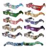 HolidayEyes(R) Christmas Glasses 10 Pair Variety Pack - See Santa, Snowman, Reindeer, Candy Canes, Elves, Angel, Penguin, etc and 1 Christmas/New Years Fireworks Glasses - ready to wear view 1
