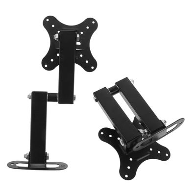 ABOOFAN 2pcs Adjustable Tv Wall Mount Bracket for Monitors Retractable Design for Comfortable Viewing Easy Installation for Home and Office Use