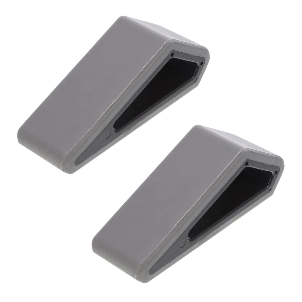 BELLIFFY 2pcs Adjustable Laptop Stand Mini Radiator Ergonomic Height-Adjustable Riser Black and Grey for Desk Use for Cooling and Reducing Strain