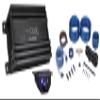 Audiosavings Bundle: Hifonics HCM-1200.1D 1200 Watt Mono Amplifier Mini 1 Ohm Class D Car Stereo Amp Bundle with Rockville RWK41 4 Gauge Complete Car Amp Wiring Installation Wire Kit (2 Items) view 1