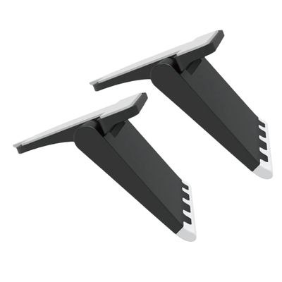 GAROZATION 2pcs Pro Vertical Stand Laptop Cooling Support Notebook Desk Riser Laptop Holder
