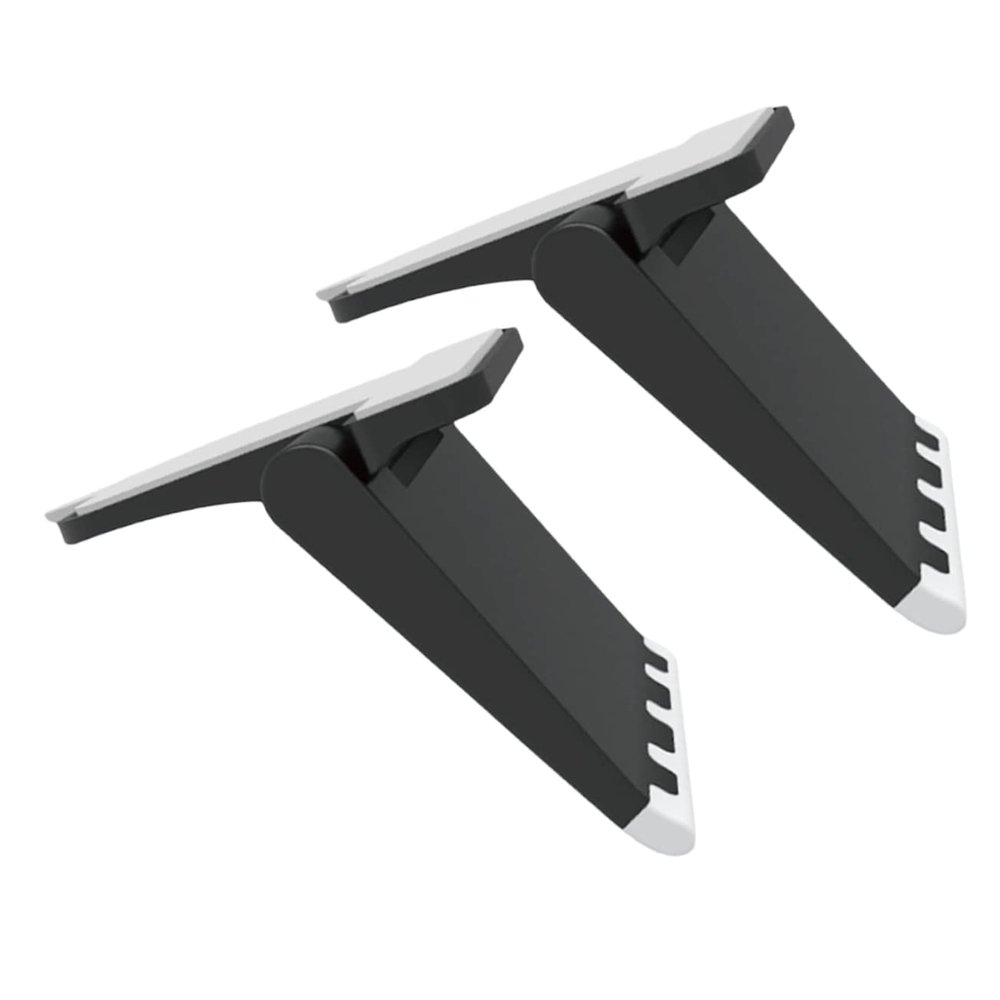 GAROZATION 2pcs Pro Vertical Stand Laptop Cooling Support Notebook Desk Riser Laptop Holder