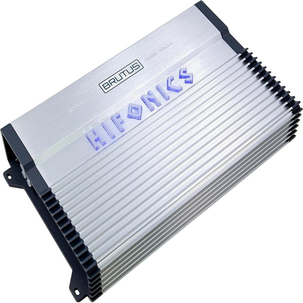 Hifonics BG-1600.4 Brutus Gamma 1600 Watt Super Class A/B 4-Channel Car Audio Amplifier with Complete 4-Channel Amp Installation Kit