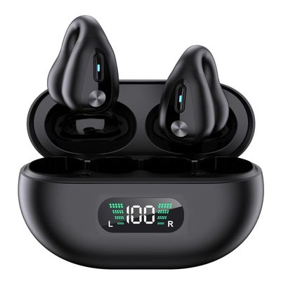 Open Ear Earbuds  Lightweight, Open-Ear Design, Bluetooth 5.3, Sweat-Resistant, Ideal for Sports & Outdoor Activities