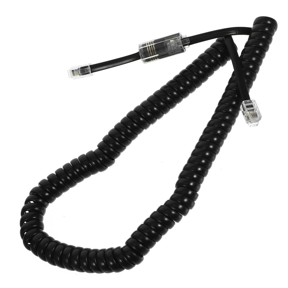 OSALADI 1set Telephone Cord Detangler Telephone Cable Rotatable Connector Compatible Pc Landline Phones for Use
